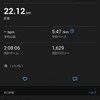 12月4日。二部練習でトータル31.5km。