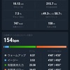 【EペースJog】13km Ave 4'29/km 少しずつ調子Up