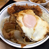 かつや ホル玉とロースカツの合い盛り丼