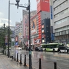 AI生成画像と天気雨の池袋