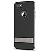 p0121 iPhone7 ケース, JEDirect 二層スリム保護 耐衝撃カバー 衝撃 吸収 炭素繊維強化 アイフォン 7 4.7 インチ 用 (グレー) - 3428A