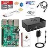 ABOX Raspberry Pi3 Model B ボード&専用ケースセット ラズベリーパイ 3 モデル B 32GB(class 10) 豊富な付属品 日本語説明書 ブラックケース【本体+コンプリートスターターキット】