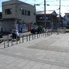 ラグビーイベントの日でもバイク止めはそのまま、東大阪市はパネェぜ！