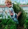 映画『関心領域』イラスト完成（イラストメイキングあり）　…と夜勤明け車内ランチ