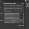 【Unity】Script Execution Order の欄にはスクリプトをドラッグできる