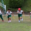 みんなが応援してくれたよ　〜町民運動会小学生リレー練習〜