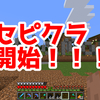 【宣伝】セピクラ始めました！！！【Minecraft】