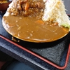 山梨県甲州市　花藤食堂　カツカレー・唐揚げ定食　2024.9.2