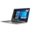 【Amazon.co.jp限定】Acer 軽量・薄型ノートパソコン Swift1 Celeron  N4000/14インチ/4GB/256G SSD/ドライブなし/Windows 10/シルバー SF114-32-N14U/S