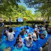 緑の中の「子ども大会」🌼