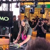 GMO社員食堂でスティーヴ・アオキのDJを聴く
