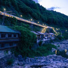 【定光寺】夜の定光寺駅