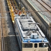 EF65PF牽引の工事用臨時列車
