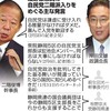 無節操の細野さんとおよそ自民党の重鎮としては余りにも程度の低い二階さんとのアベックは今度の参議員選への足かせか？　これでは与党勝てる訳無い？