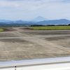 空港からの富士山