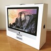 iMac 5K 購入 & VESAマウントにせずに高さを低くしました