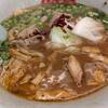 チラ裏食レポ / 山岡家（長浜）【期間限定】スタミナもつ醤油ラーメン