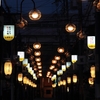 明かりのトンネル