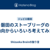 磐田のストーブリーグの動向からいろいろ考えてみた