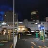 夜の山形駅とメトロポリタンのケーキ
