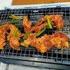 平日の夜だけど突発的にジュージューボーイでテラスで焼肉