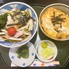 いなのや（足立区保木間 六町駅）冷やしみぞれそば＋ミニかつ丼