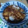 晩ごはん（鯖缶カレー）