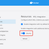 WSL2にしたらDocker使えへん