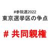 参院選の争点　共同親権