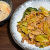晩酌メニューのつもりが・・・・・【回鍋肉】と【サンラータン】