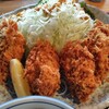 関英ドライブイン　カキフライ定食