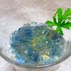 あじさいゼリーを作りました