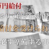 【10万円給付】ワーホリ・留学帰国者でも一律給付を受ける為に必ず準備する事