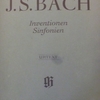 バッハ　3声のインヴェンション（シンフォニア）　第3番　二長調　BWV789/Bach Sinfonia D-Dur BWV789