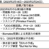 【週報・目標管理#040】2023年2月18日〜2月24日：20年くらい前から今がピークだと思っています