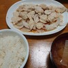 蒸し鶏→ささみの照り焼き