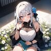 flowery flowers (花が咲いた柔らかなイメージ。) by Animagine XL V3.1