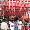 浴衣で華やぐ広島のとうかさん大祭