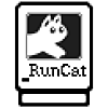 【Mac】走るスピードでCPU使用率を教えてくれる猫「RunCat」がかわいい