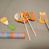 幼児用楽器で音楽隊結成！