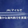 【必見】JALマイルを国際線特典航空券へ交換するために知っておくべき５つのポイント