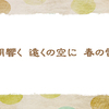 3/27　冬じまい【俳句*3月】