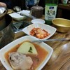 マッコリ片手に鶏鍋をつつく【2018韓国旅行】