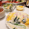 妹とランチしてきました・オムライスとシーザサラダ