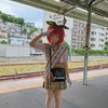 銚子市特別観光大使リコちゃん＠横須賀駅ホーム
