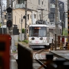 初夏の東急世田谷線①『開通100周年ヘッドマークと幸福の招き猫電車』