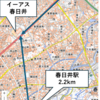 イーアス春日井とアクロスプラザ春日井の渋滞を分析する