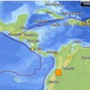 南米コロンビアでの大地震：　Ｍ７．３、大きな人損・物損は無い模様