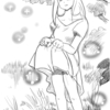 水辺に佇む