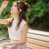 抜け感と優しさの日！カメラに収めたい愛おしい瞬間｜公園でのマユミとのひととき：過去日記135